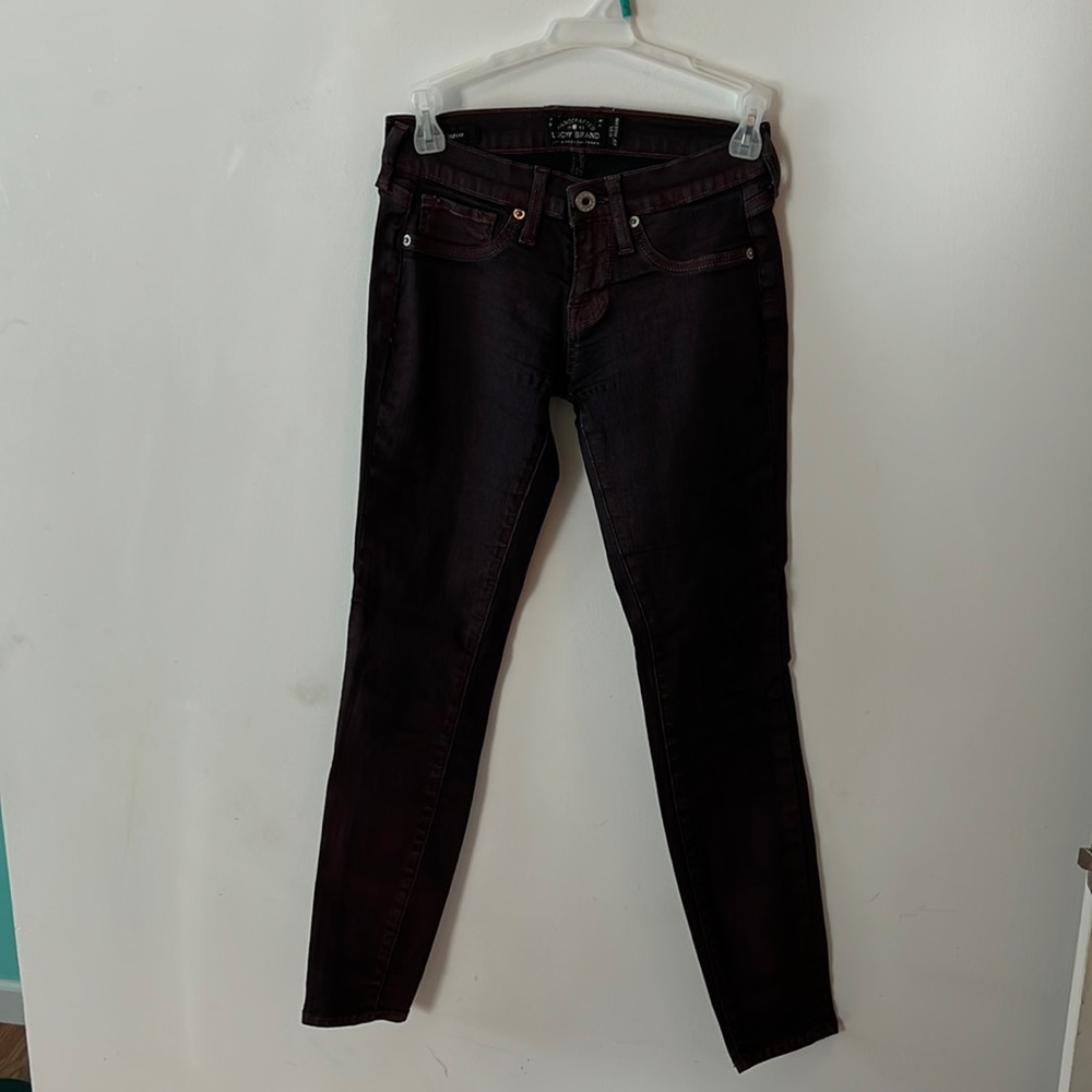 💙💛Lucky Brand Charlie Skinny pants💛💙